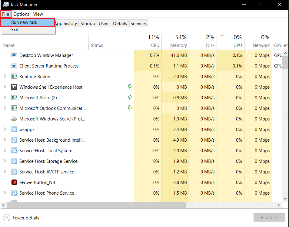 run a new task in Task Manager. How to Fix Windows 10 Taskbar Icons Missing Problem