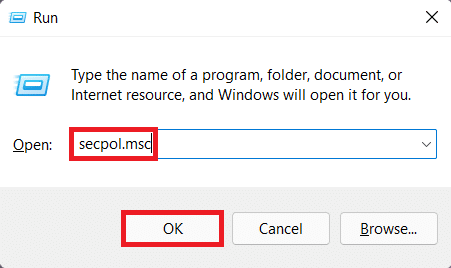 Run dialog box. How to Fix Apps Can’t Open in Windows 11