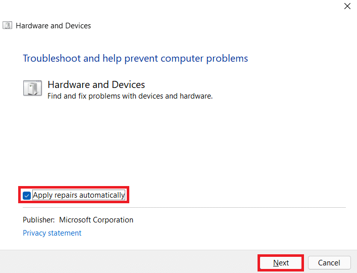 Run Hardware and devices troubleshooter. Fix Printer Installation Issues in Windows 10