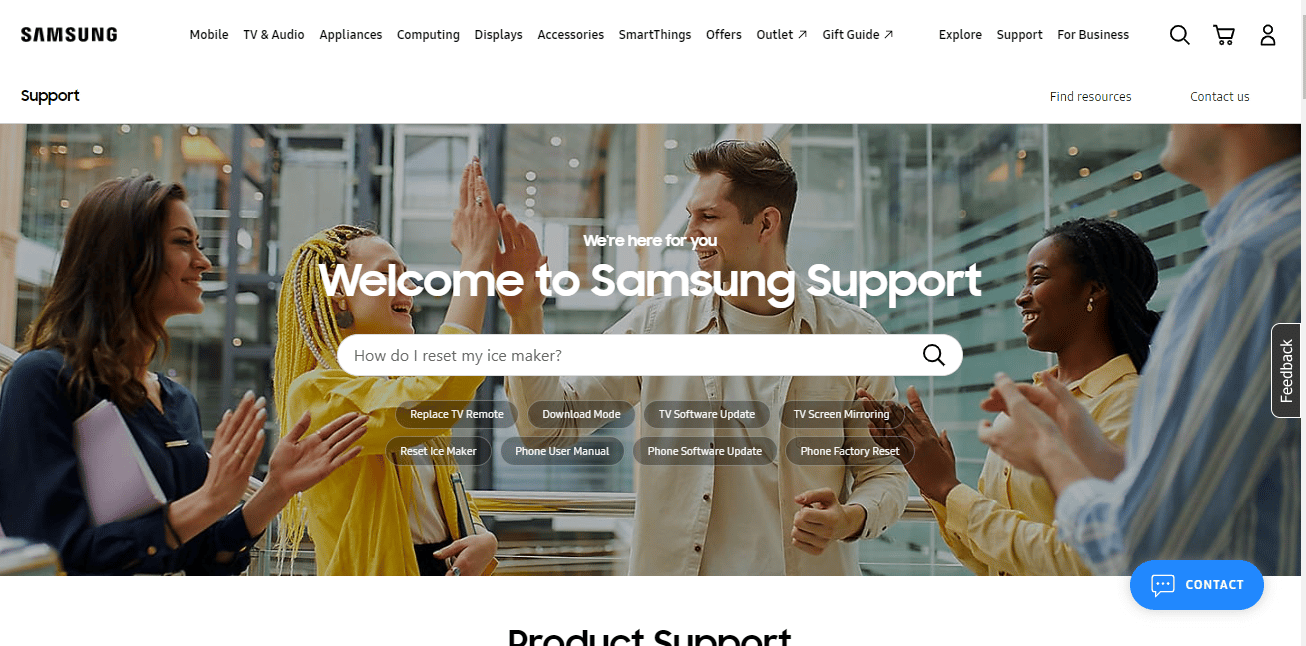 samsung support page. How to install Hulu app on Samsung TV