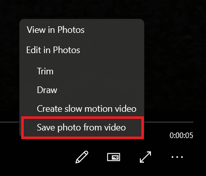 Save photo from video option. How to Extract Frames from Video