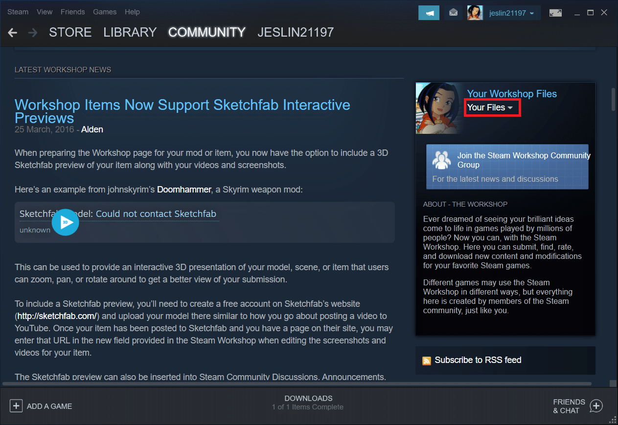 Scroll down and click on Your Files. Fix Steam Must be Running to Play This Game