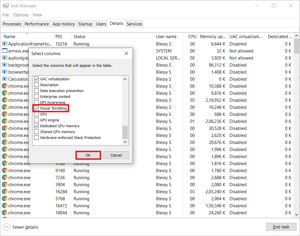 Scroll down and select Power throttling. Click OK. Fix Laptop Thermal Throttling