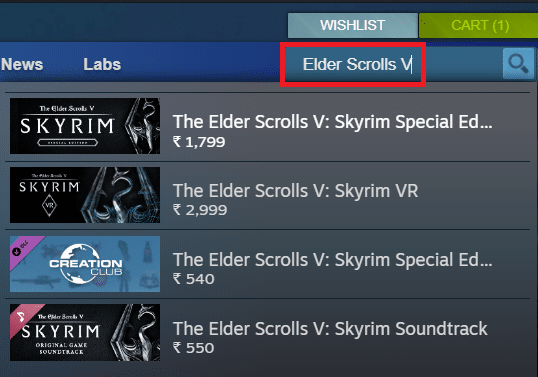 Search Box in Steam Store section | How to find Steam Game Files or Folder