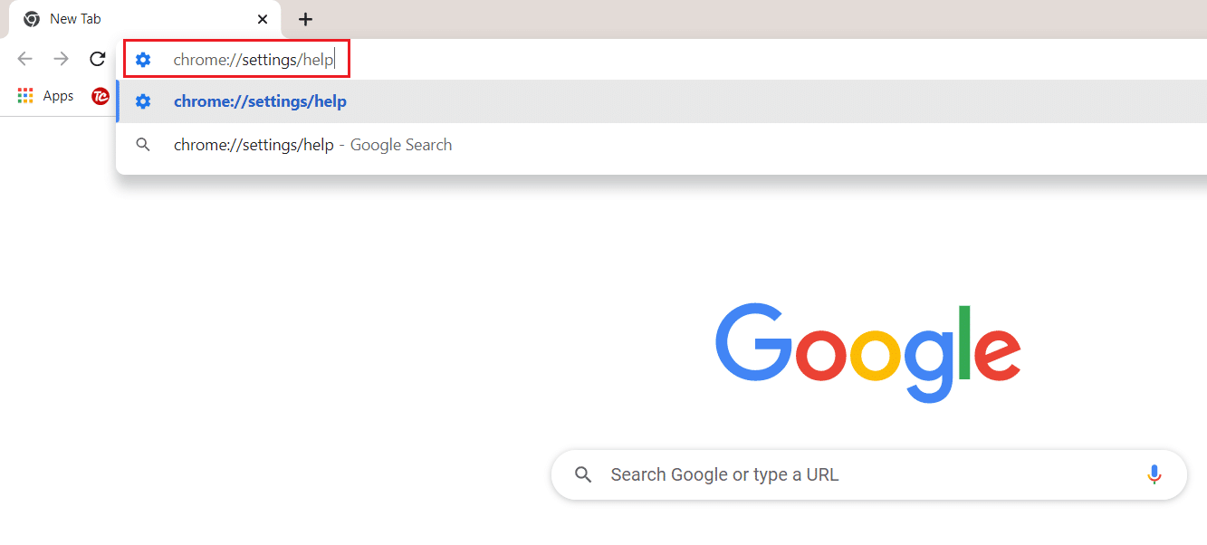 search for chrome is updated or not