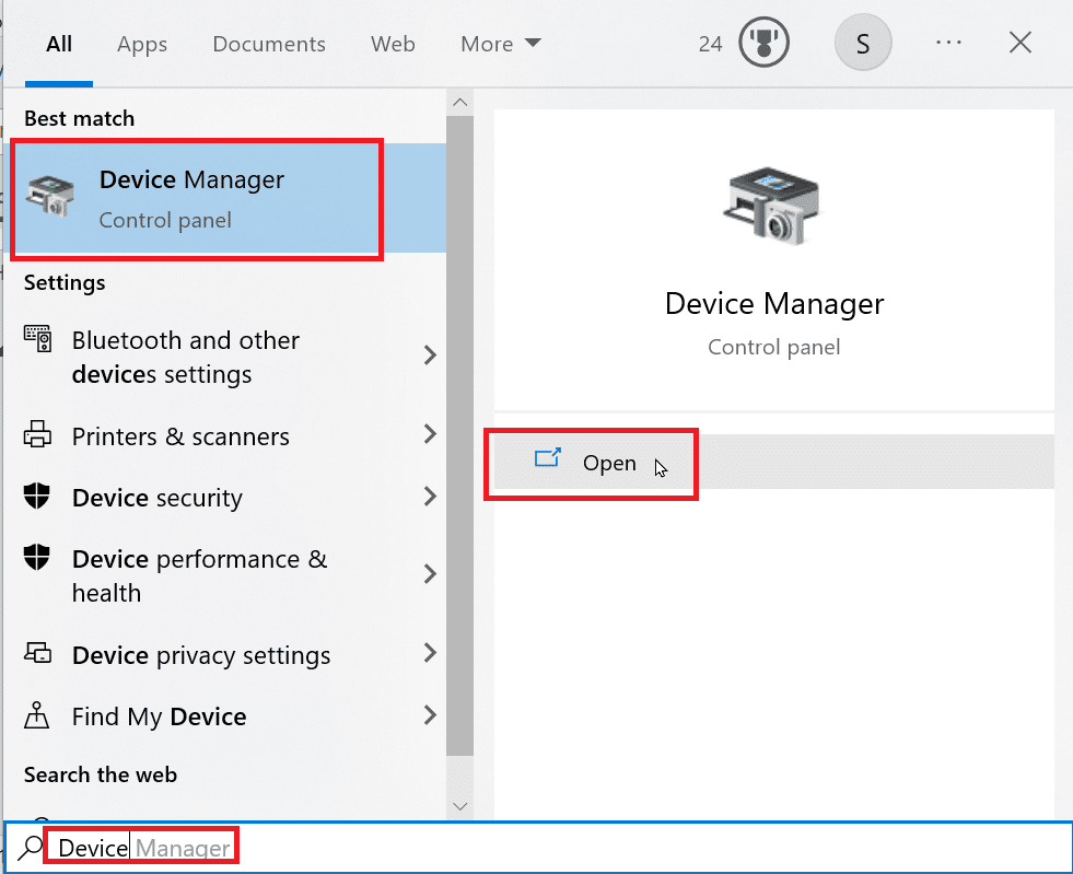 search for device manager and open it. Fix Diskpart Error Level
