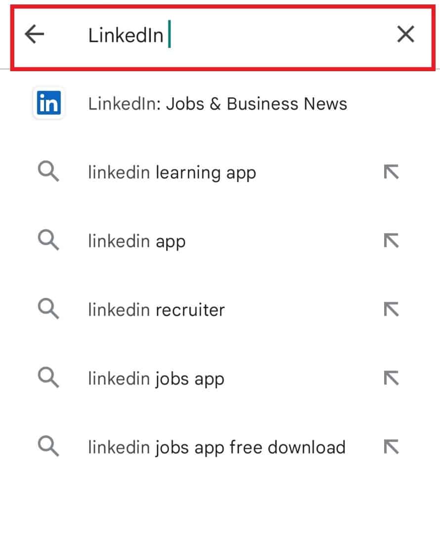 Search LinkedIn. Fix LinkedIn App Not Showing Images