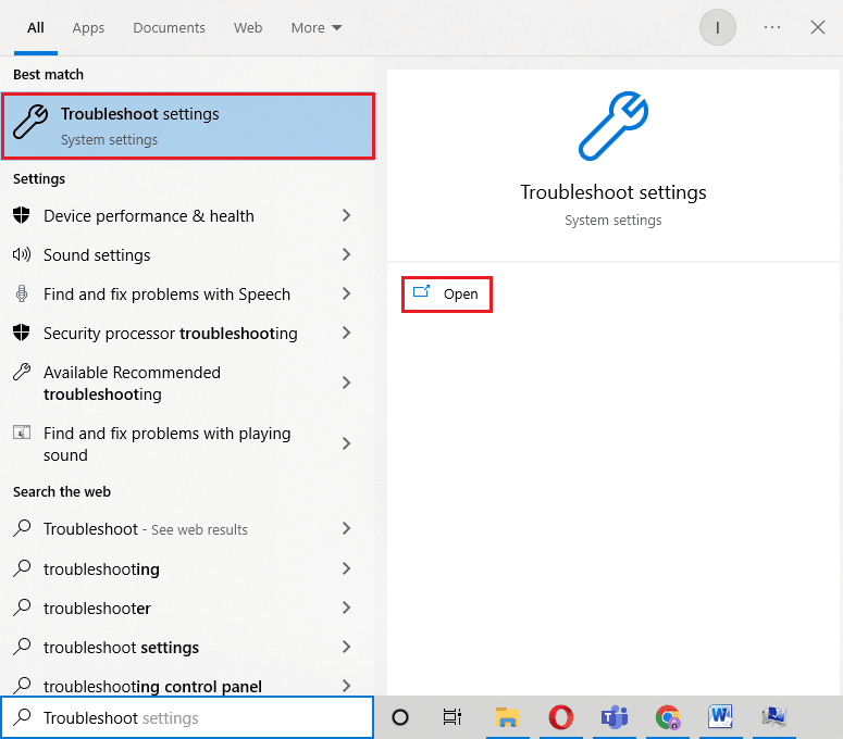 open Troubleshoot settings. Fix SearchUI.exe Suspended Error on Windows 10