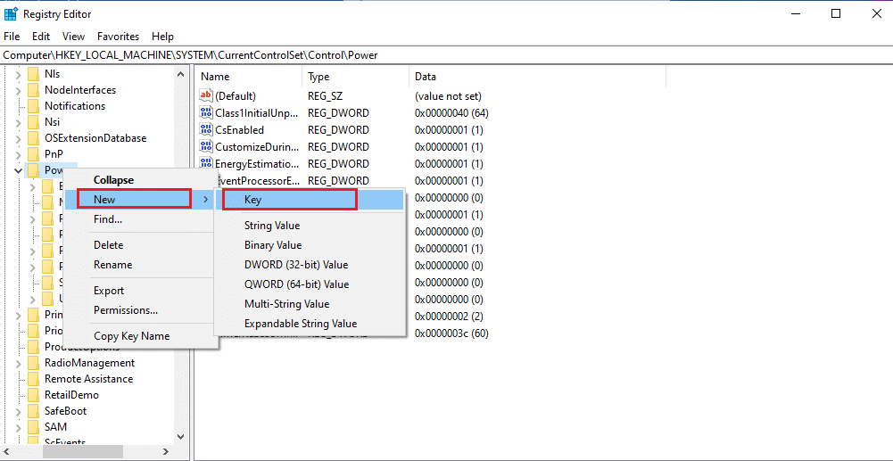 Select Key to create a new folder. Fix Laptop Thermal Throttling