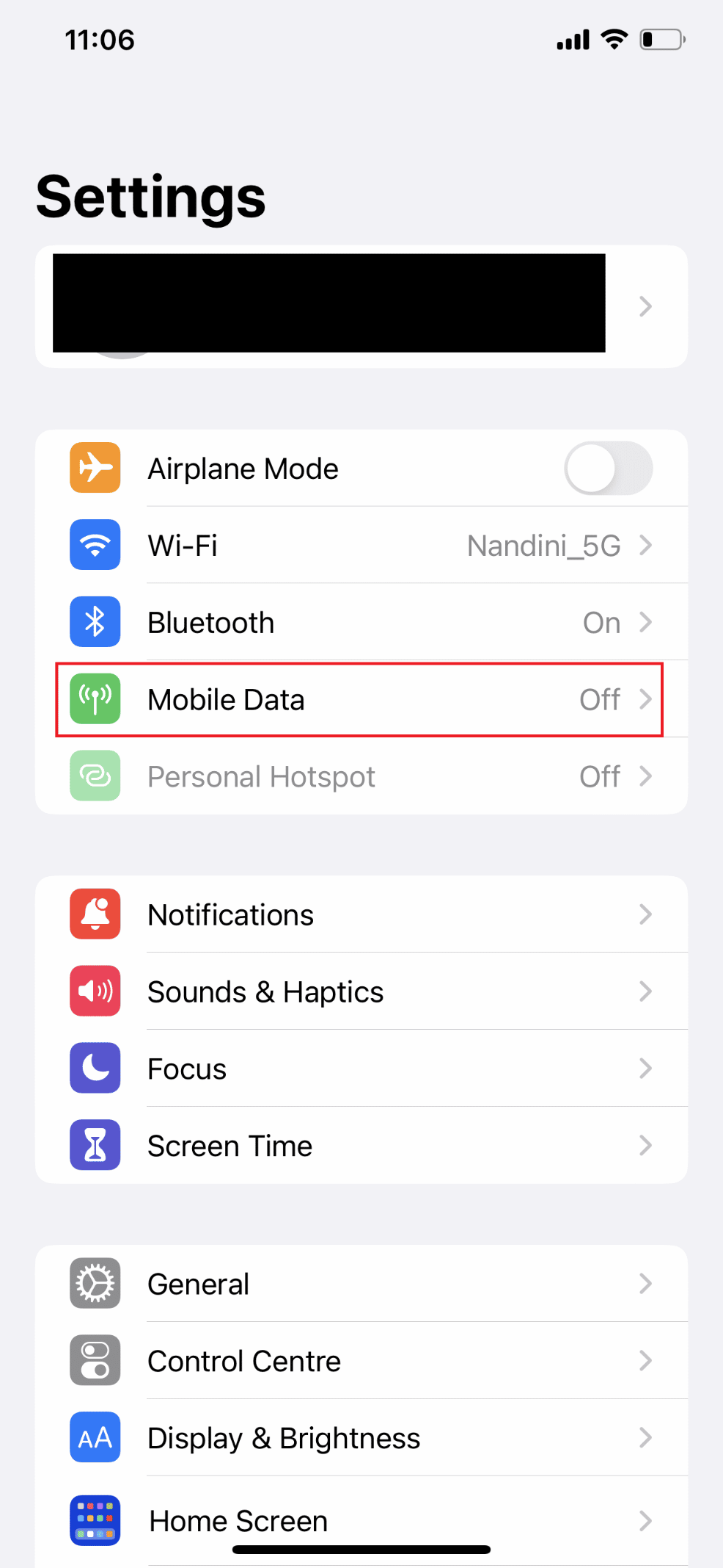 Select Mobile Data 