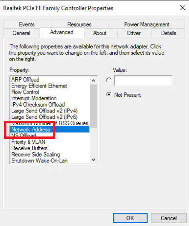 Select Network Address from the Property column. Fix Commercial Use Detected TeamViewer