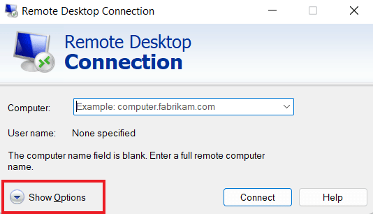 Select Show Options. Fix Unable to Copy and Paste to Remote Desktop Session