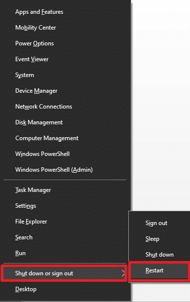 Select Shut down or sign out. Fix Windows 10 Start Menu Search Not Working