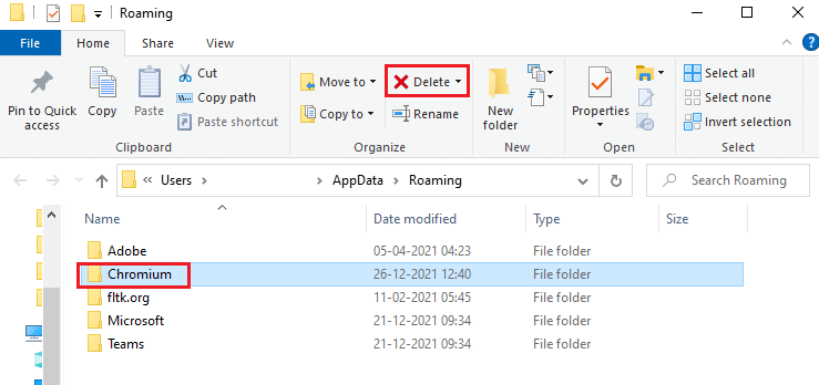 Select the AppData Roaming folder and navigate to the Chromium folder. How to Uninstall Chromium Windows 10