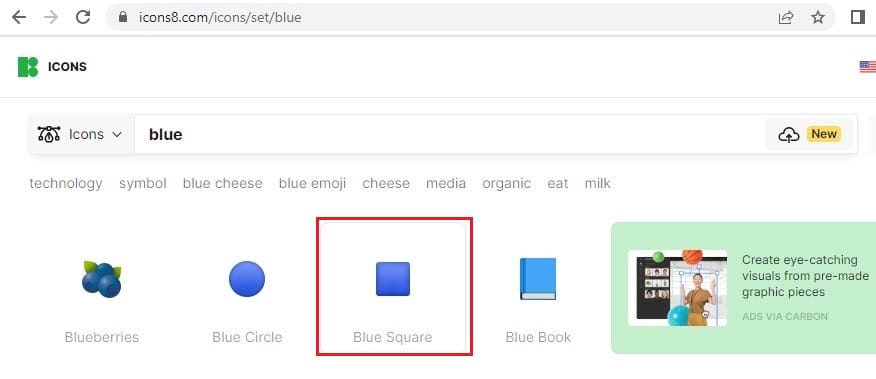 Velg det blåfargede firkantede ikonet. Hvordan endre mappefarge i Windows 10