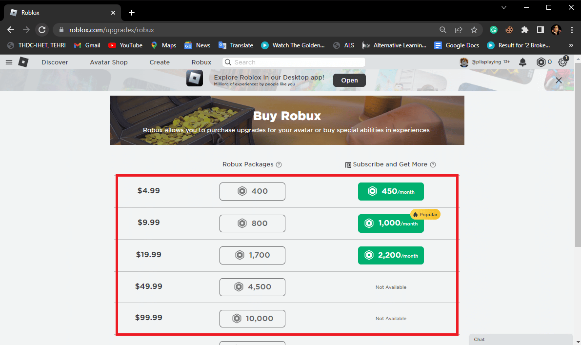 Select the suitable package from the available options. How to Get Robux Easily for Free