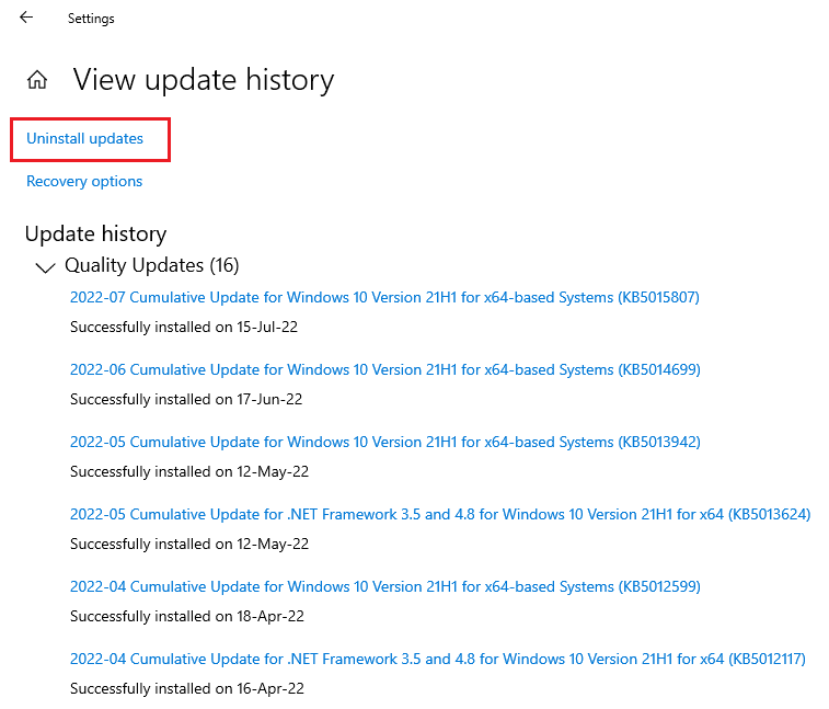 Select Uninstall updates. What to Do If Windows 10 Keeps Locking Itself?