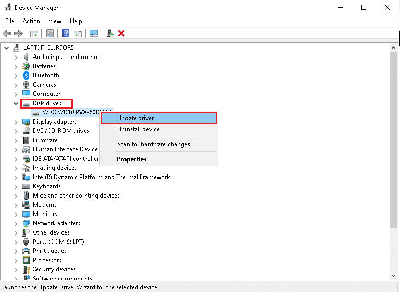 Select Update driver from the menu. How to Fix Hard Drive Not Showing Up Windows 10