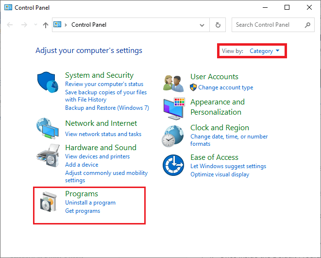 Set View by as Category. Click on Programs. How to Change Chrome as Default Browser