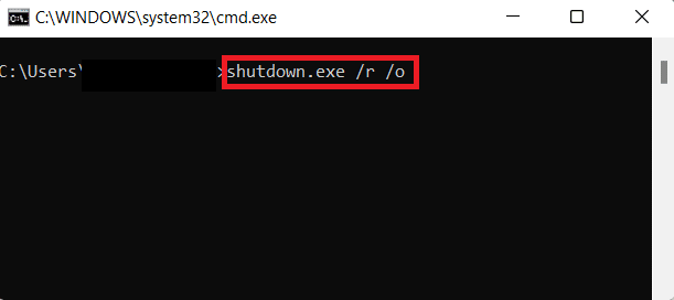 shutdown.exe command in command prompt | How to boot in Safe mode on Windows 11
