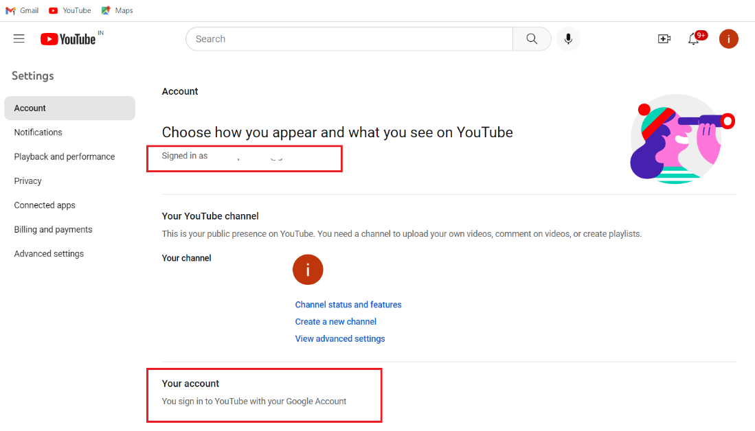 Sign in using your Gmail ID