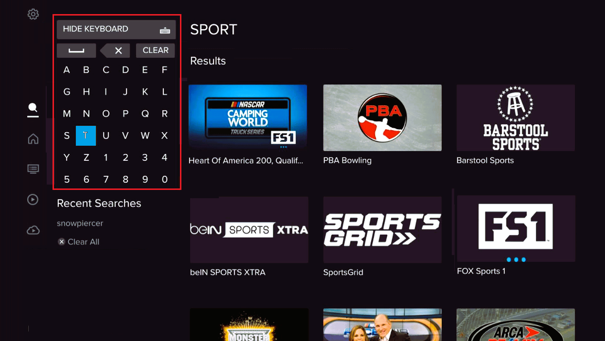 sling tv keyboard search. Fix Sling TV Error 4 310