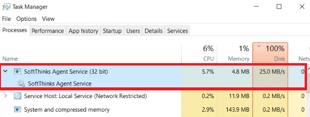 SoftThinks Agent Service. Fix SoftThinks Agent Service High CPU Usage in Windows 10
