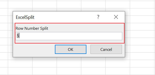 Specify the number of rows that will be displayed in each sheet | how to split Excel sheet into multiple worksheets without VBA