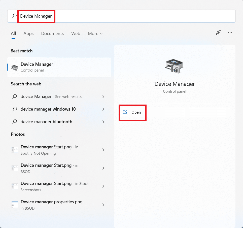 Start search results for Device manager. Fix Unable to Connect to EA Servers