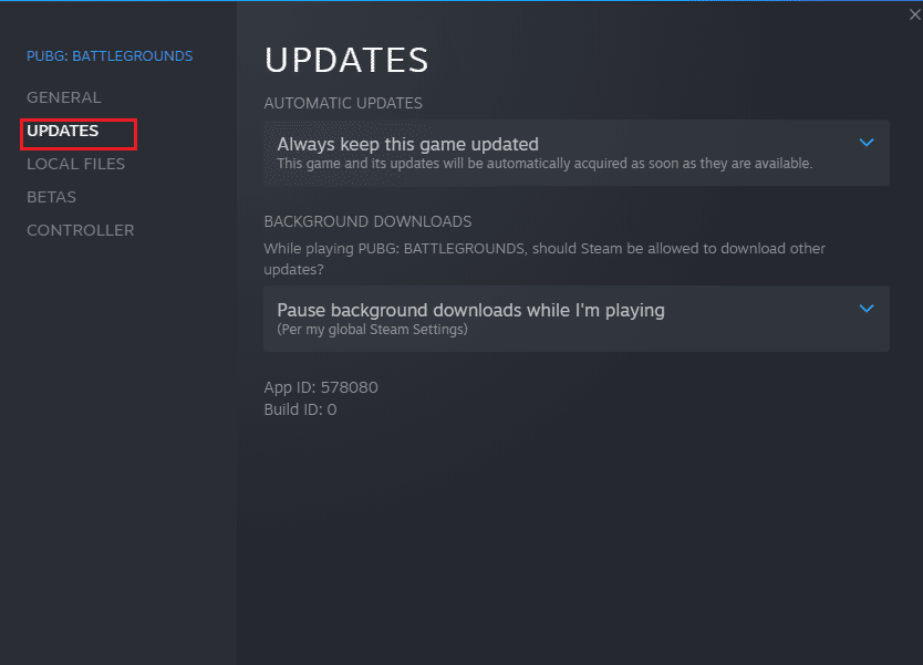 switch to the UPDATES tab and check if any updates are pending in action. Fix Cult of the Lamb Keeps Freezing or Crashing on PC