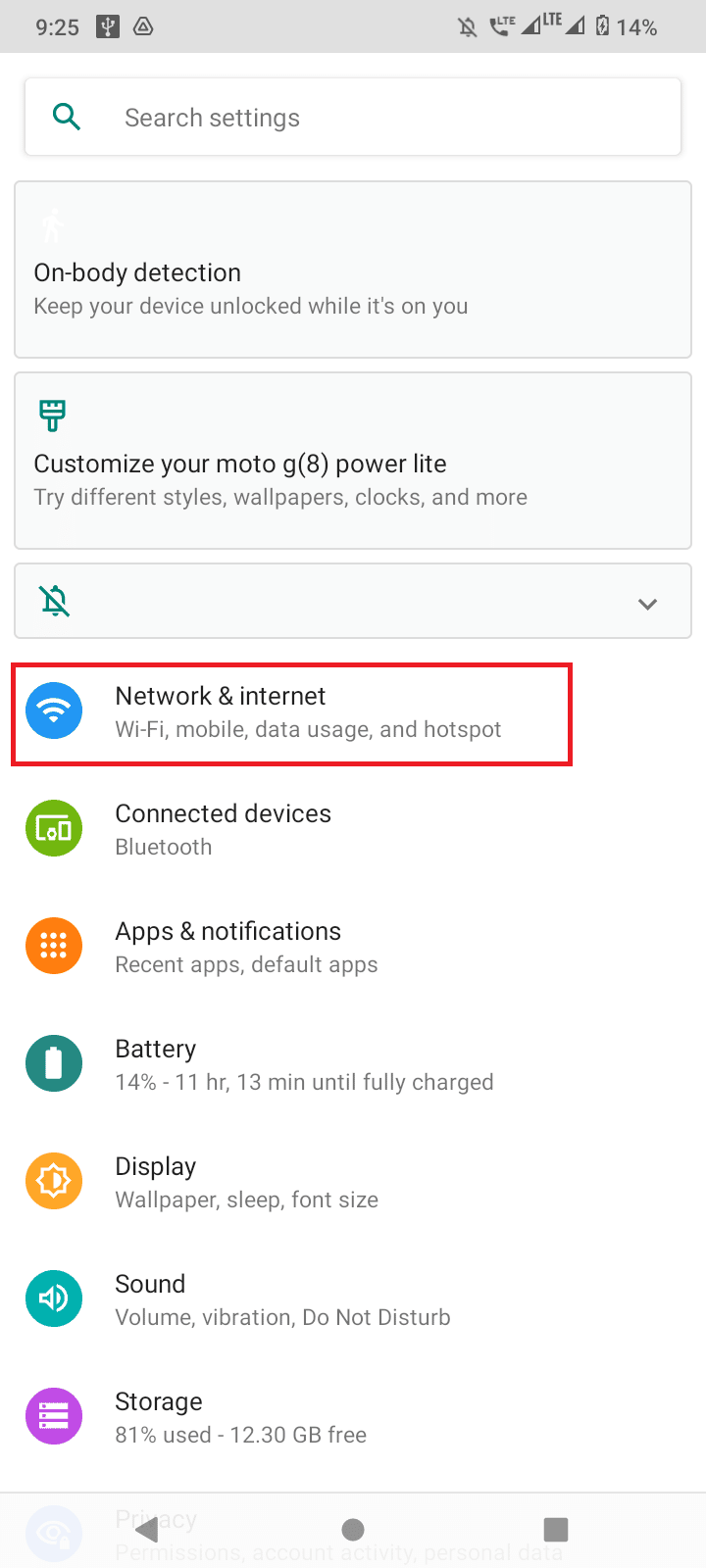 tap network and internet. How to Change WiFi Network Name