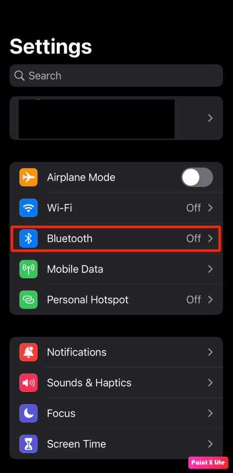 tap on bluetooth option | How to Fix AirPods Connected but Sound Coming from Phone