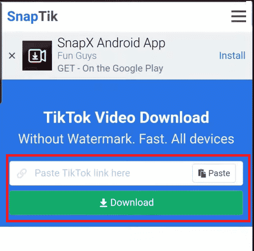 Tap on Download | How to Save Your Video on TikTok Without Posting