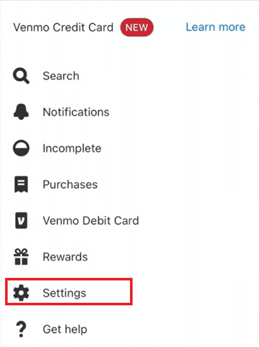Tap on Settings | How Do I Set Up A Second Venmo Account
