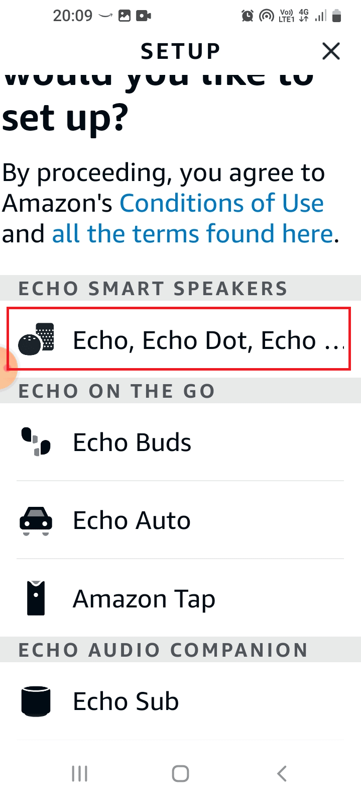Tap on the Echo Echo Dot Echo… option in the ECHO SMART SPEAKERS section. Troubleshooting Alexa Echo
