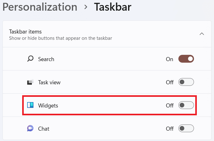 Taskbar- ի կարգավորումներ