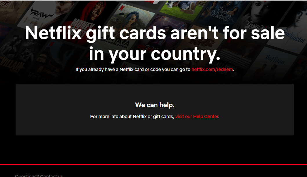 the official Netflix website