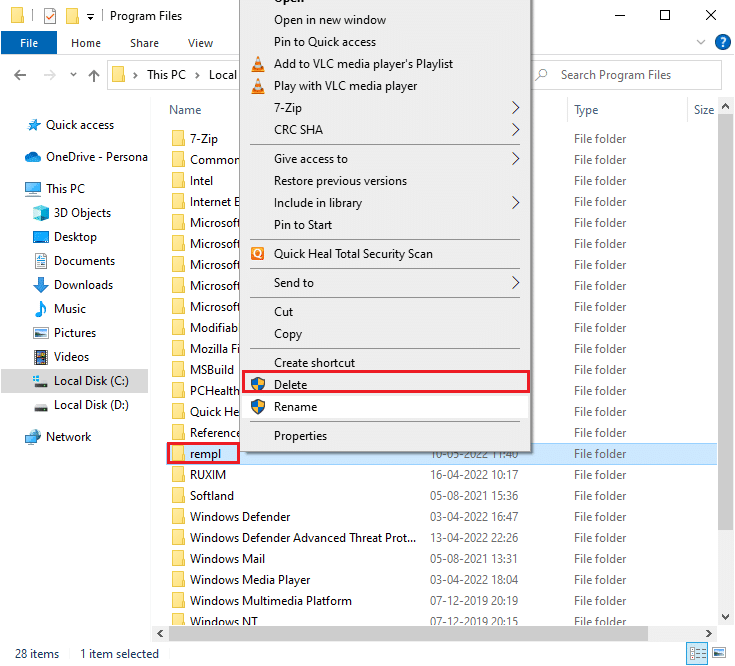 delete rempl folder. Fix Sedlauncher.exe High Disk Usage