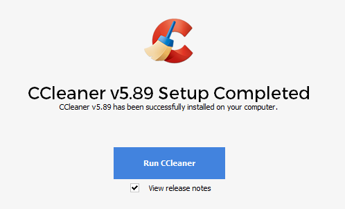Then, click on Run CCleaner and the app will be launched now