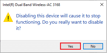 Then, confirm the below prompt by clicking on Yes. Fix Your connection was interrupted in Microsoft Edge
