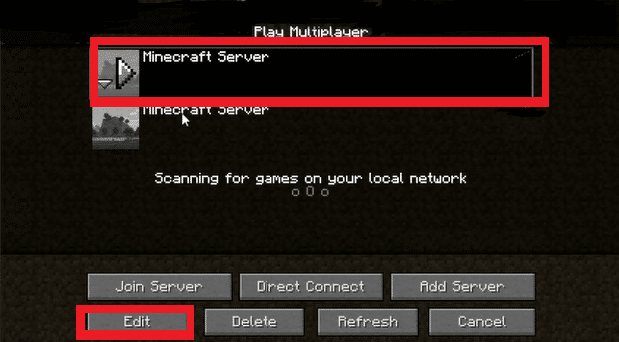 Then, launch Minecraft and go to the Play Multiplayer option. Fix io.netty.channel.AbstractChannel$AnnotatedConnectException in Minecraft