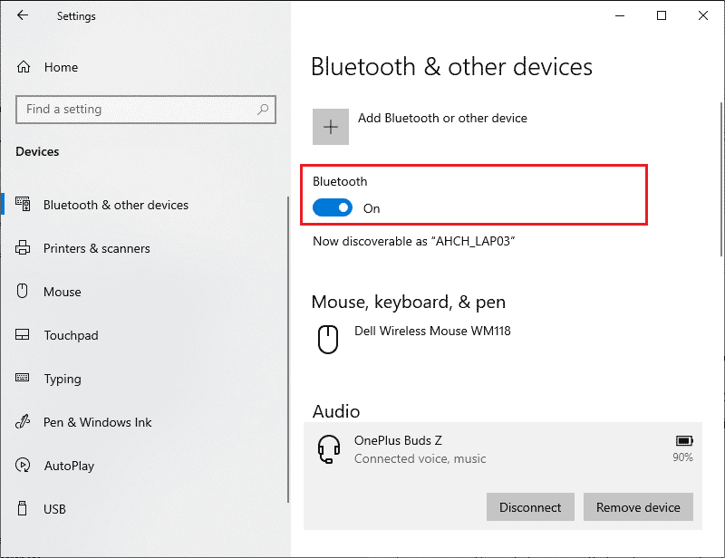 toggle on your Bluetooth device. Fix Android USB File Transfer Not Working in Windows 10