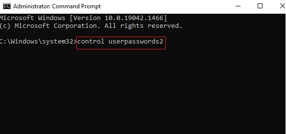 Then, type control userpasswords2 and hit Enter. Fix 0x80004002 No such interface supported on Windows 10