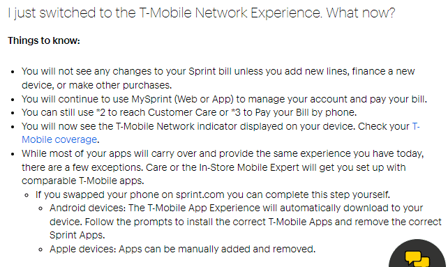 Things to know before switching to the T-mobile.