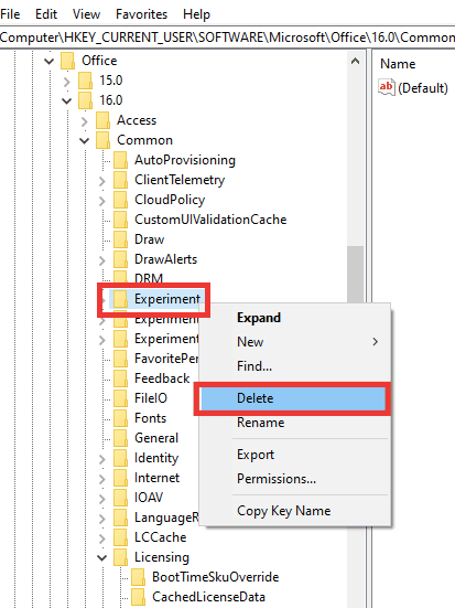 click on Delete and click on Yes to confirm. Fix Excel Has Run into an Error