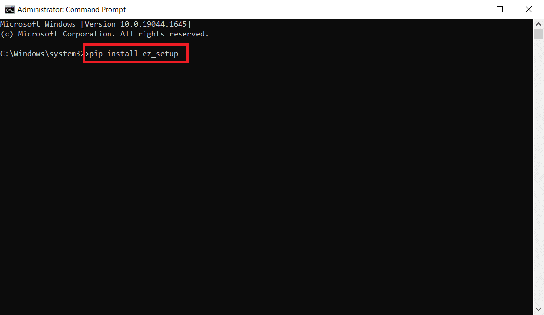 command to install ez setup. Fix Command Failed With Error Code 1 Python Egg Info