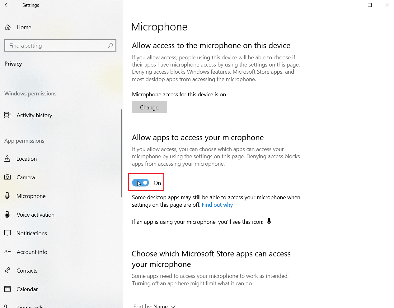 toggle on allow apps to access your microphone. Fix SADES Headset Not Working in Windows 10