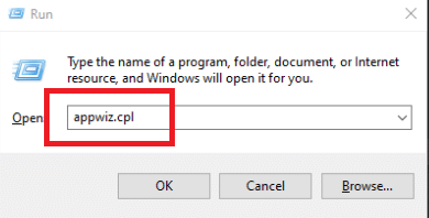 Type appwiz.cpl and press the Enter key to open the applet for Programs and Features. Fix stdole32.tlb Error in Windows 10