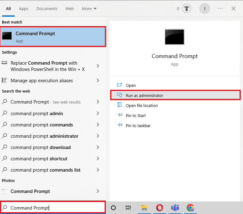 Type Command Prompt and click on Run as administrator. 6 Ways to Fix Seagate External Hard Drive Beeping and Not Recognized