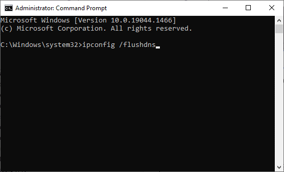 Type ipconfig flushdns, netsh winsock reset in the command prompt. Fix Zoom Unable to Connect Error Code 5003